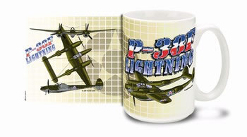 P-38F Lightning Coffee Mug